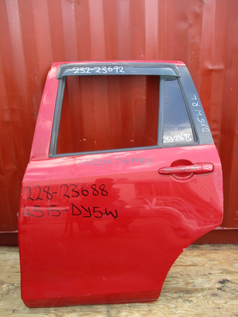 Used Mazda Demio OUTER DOOR HANDEL REAR LEFT